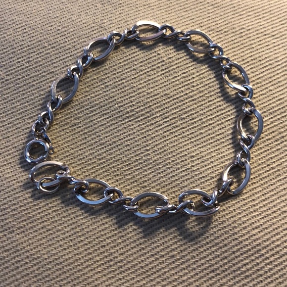 Jewelry Sterling Silver Charm Bracelet Chain 725 Inches Poshmark